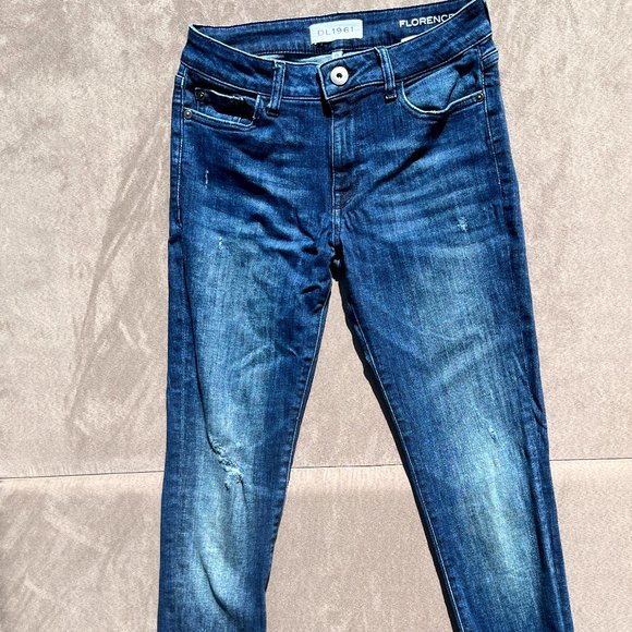 DL1961 - Florence Instasculpt Jeans - Frostbite Wash - Picture 4 of 9